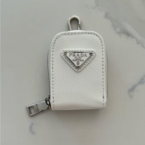 White Prada Pouch